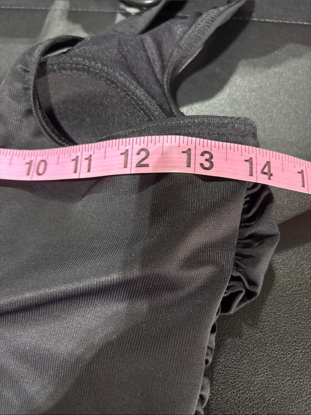 Miraclesuit V-neck,scoop back,padded,ruched bodice,slimming - Picture 6 of 10